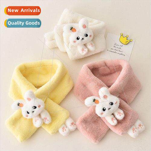 Childrens scarves fall and winter  girls boys Korean bunny p