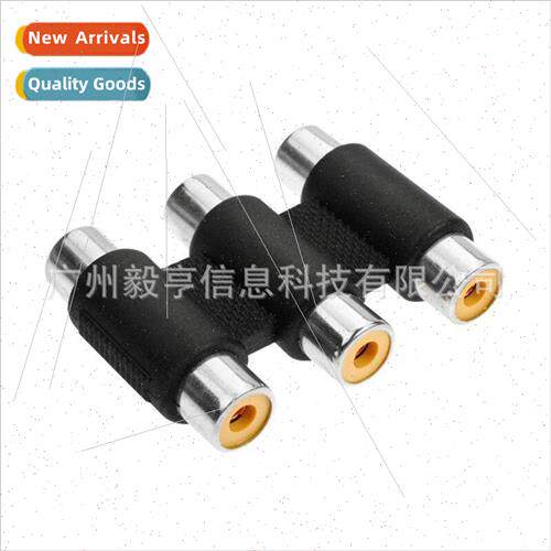 3AV Adaptor 3Lotus Female to Female Audio/Video Pair Connect