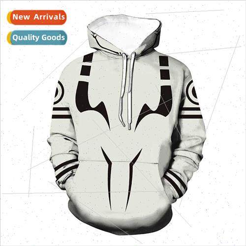 2022 new spell back to war series 3D digital printing hooded