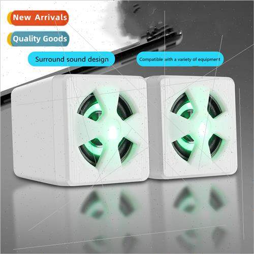 AE RGB colorful light-emitting speakers laptop desktop usb c