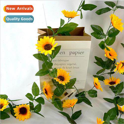 mulation flowers sunflower vines silk fake flowers vines hom