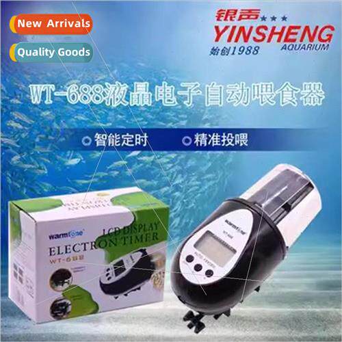 lver sound automatic feeder aquarium timed feeding turtle go