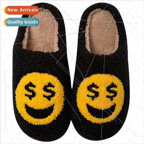 Smiley Korean fall and winter men and women couple cotton sl