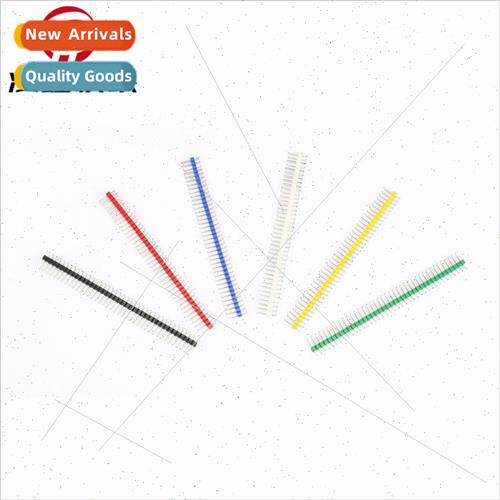Color row of pins 2.54 pitch 1*40P single row of pins single