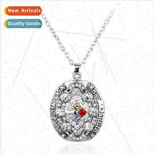 Jewelry 2008 Pittsburgh Steelers Necklace Football Team Neck