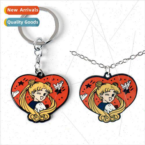 American teenage warrior keychain pendant anime cartoon car
