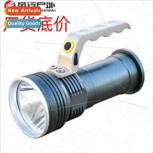 Wind outdoor Q5 LED strong light portable lamp searchlight f