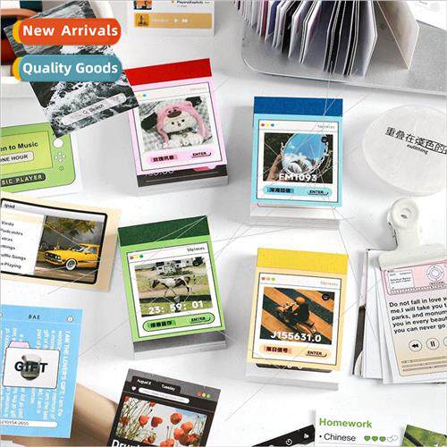 In适用mation archive series sticker book cute cartoon cute p