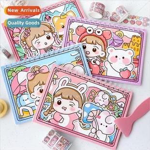 book coil cute creative type off handbook Jun Chestnut