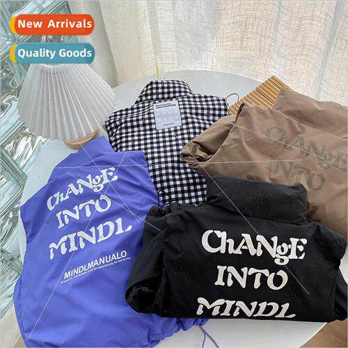 Autumn and winter new childrens down vest children Korean  o