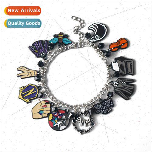 American drama Wednesday Adams family Wednesday bracelet new
