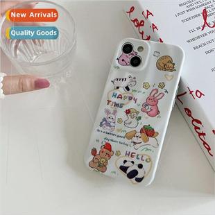 cartoon animals Apple screen 14Pr cute iPhone12 Full 适用