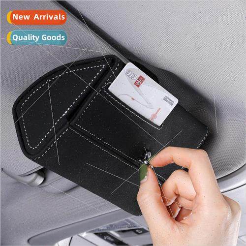 Car Eyeglasses Organizer Bayonet Storage Bag Sunglasses Car