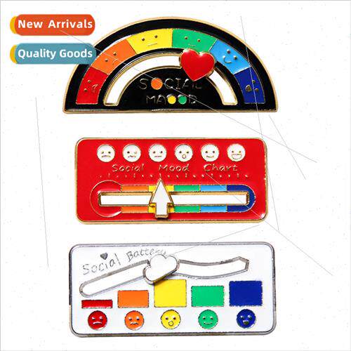 My Social Power New Pin Mood Emoji Choice Management Cartoon