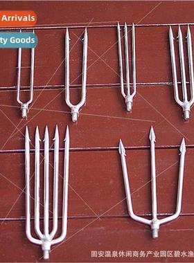 Fishing 适用ks Barbed Steel 适用ks Full Metal 2 Tines 3 Tine
