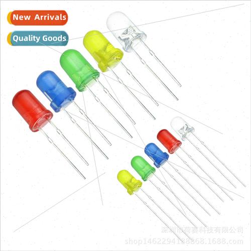 3MM 5MM High Brightness ght Tube LED Diode Solid Color White