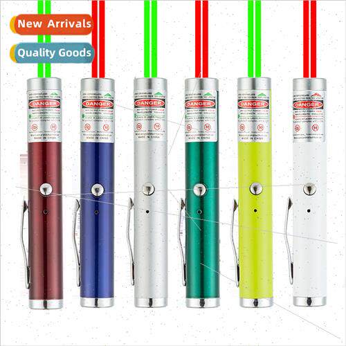 usb rechargeable short  building shooting pen green light re