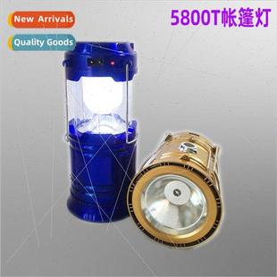 camping rechargeable 5800T light LED outdoor solar
