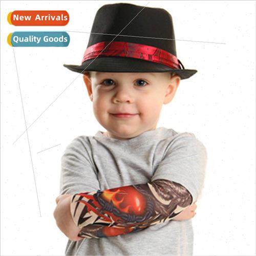 Childrens tattoo sleeve cover men and women baby sunscreen f