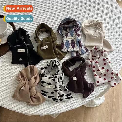 Boys and girls baby retro fall and winter new concave stylin