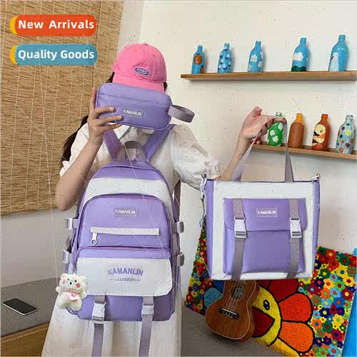 New fashionable shoulder bag 2022 multi sets of Korean femal