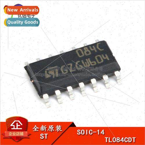 al Genuine SMT TL084CDT Chip Operational Amplifier 4MHZ 16V/