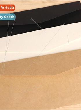 B12 kraft/black card/beige Dowling vintage envelopes blank I