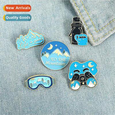 Cartoon Creative Jewelry Alloy Brooch Personalized Creative