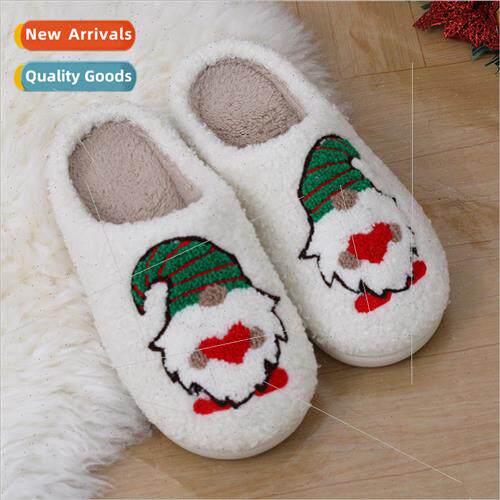 New home cute cartoon Christmas dwarfs winter cotton slipper
