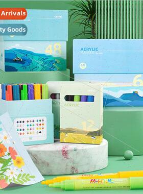 acrylic marker water-based odorless art pen 12/24/36/48/60 c