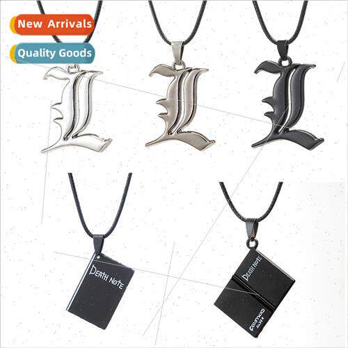 Japanese Anime Death Note Big L Necklace Shinigami Black Not
