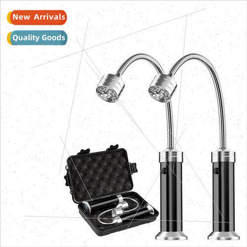 Portable LED Telescopic Flashlight with Magnet Hose ght Bend