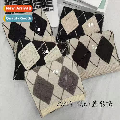 Japanese scarf winter Korean  of the with diamond-shaped cut