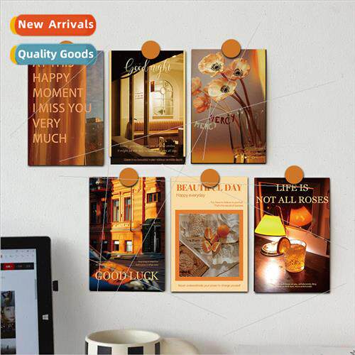 The  fe 15 Sunset Afterglow Decorative Cards Wall Postcards