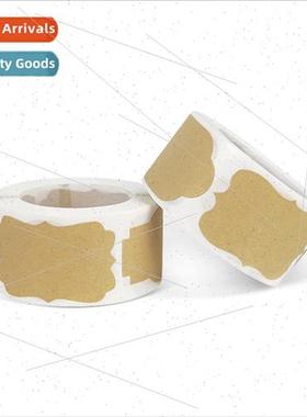 Vellum irregular stickers label paper s classification name