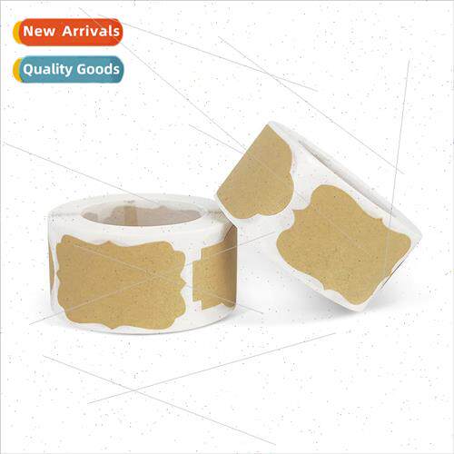 Vellum irregular stickers label paper s classification name