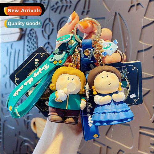 cartoon half of the month artist Geli Princess keychain exqu