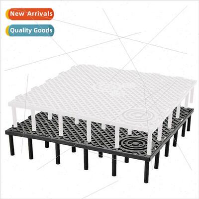 Fish tank bottom filter plate bottom mesh filter divider can
