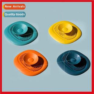 drain odor filter type hair sink floor washbasin Press cover