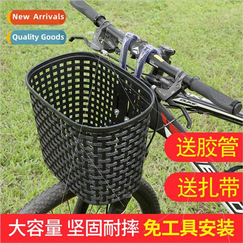 Bicycle Basket Basket Electric Bike Front Basket Canvas Fold