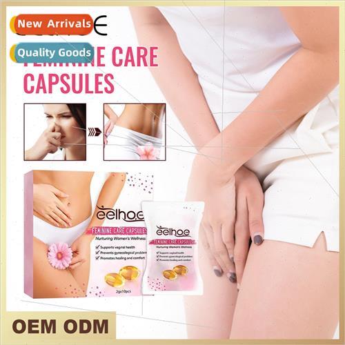 Feminine care capsule gentle cleaning itching odor moisturiz
