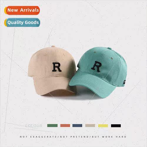 Summer new female R letters fashion casual baseball cap outd