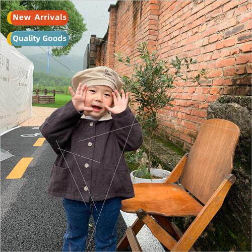 Mori childrens jacket 2022 spring and fall childrens clothin