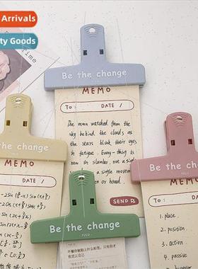 Colorful magnetic clip student file ticket clip personalized