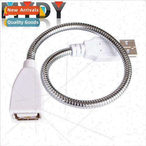 Metal usb hose USB lamp extension cable USB power cord Desk