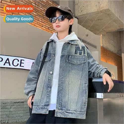 Childrens clothing boys fall jacket spring and autumn  2023
