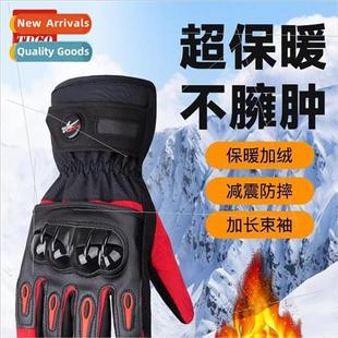 gloves motorcycle riding windproof waterpro Winter cold mens