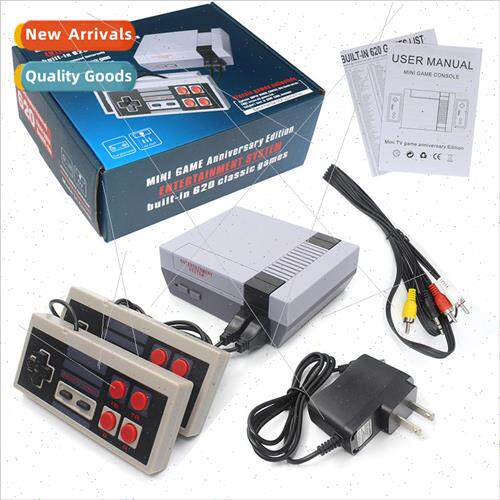 500-in-1 NES mini home TV game console FC red and white buil