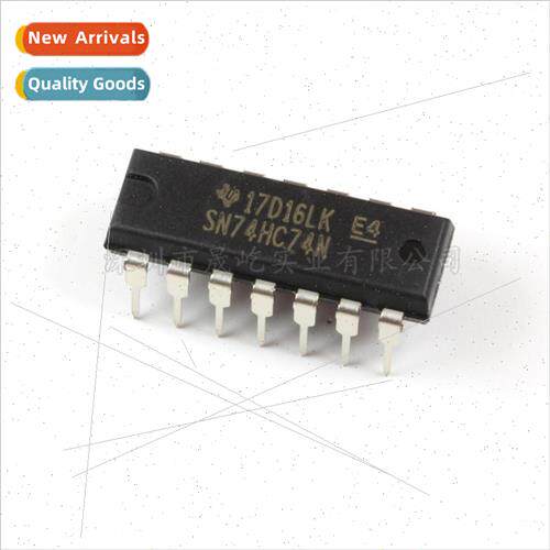 New al SN74HC74N SN74HC74 74HC74N 74HC74 DIP14 Logic Chip