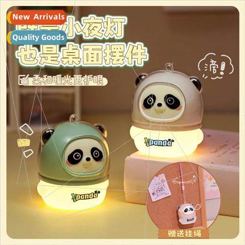 Panda night light cute bedside ambient light creative bedroo